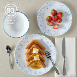CORELLE MUGLESS RD. 12 pc SET GARDEN SONG - Image 3