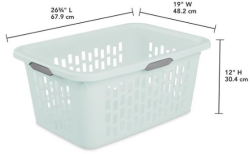 LAUNDRY BASKET-2 BUSHEL MINT - Image 2