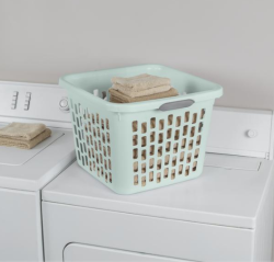 LAUNDRY BASKET-SQ 1.5 BUSHEL MINT - Image 4