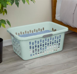 LAUNDRY BASKET-2 BUSHEL MINT - Image 4