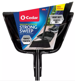 OCEDAR STRONG SWEEP W/ DUSTPAN INDOOR/OUTDOOR