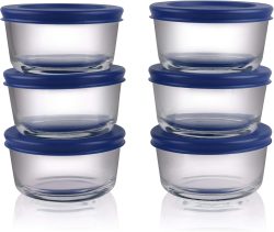 BOVADO FOOD STORAGE 2 CUP 6 PK - BLUE COVER