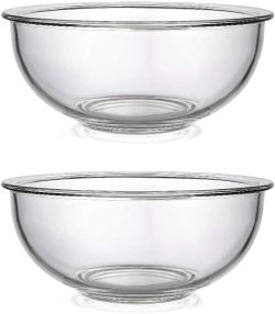 BOVADO GLASS MIXING BOWL-2 PAK 2.5 QT
