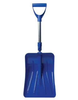 Lite-Wate Aluminum Telescopic Snow Car/Trunk Shovel PolyHead