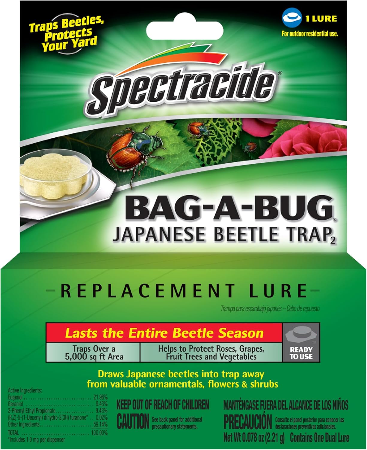 SPECTRACIDE BAG-A-BUG JAPANESE BEETLE TRAP - Lee Distributors