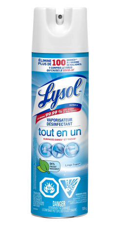 LYSOL DISINFECTNT SPRAY-19 oz CRISP LINEN - CANADIAN
